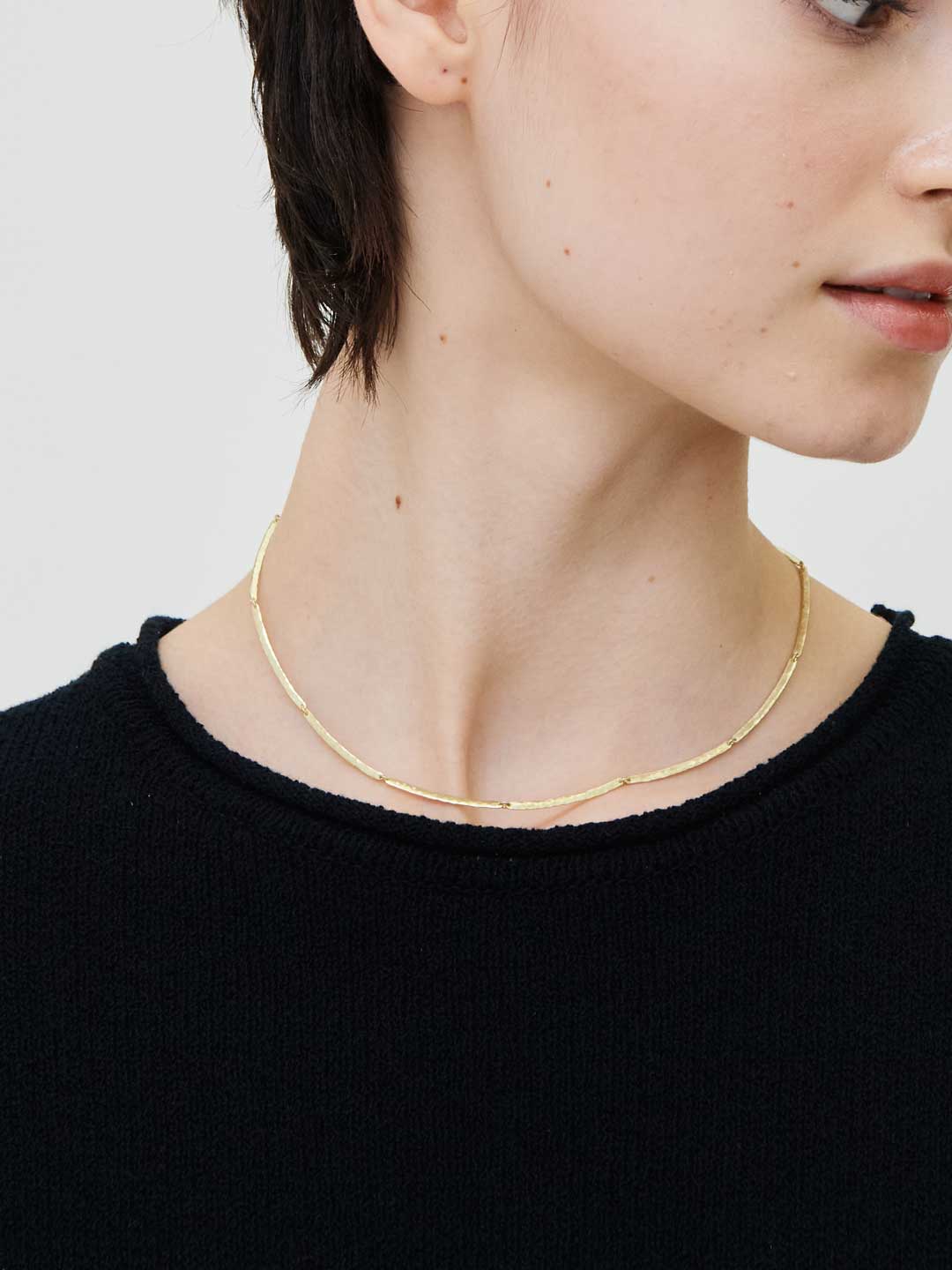Kumo Contrail Necklace - Gold